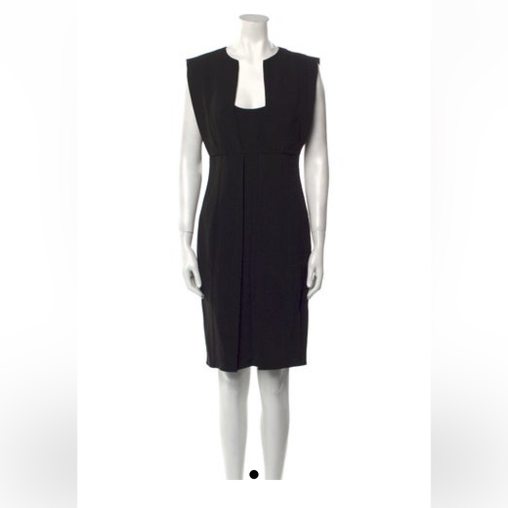 NWT: Emporio Armani Layered-Look Sheath Dress, size 6/IT42